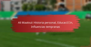 Ali Maaloul: Historia personal, Educación, Influencias tempranas